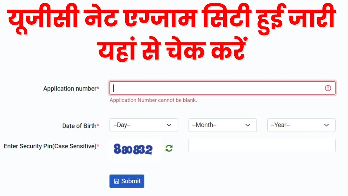 NTA UGC NET December 2024 Exam City: यूजीसी नेट एग्जाम सिटी हुई जारी यहां से चेक करें